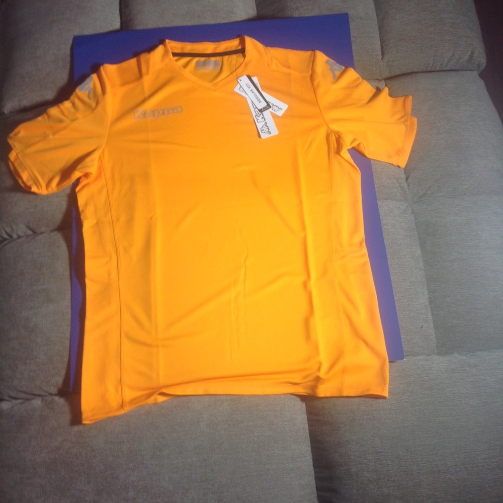 Orange nwt kappa dope running shirt